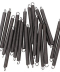 Top Notch 20 Piece Small Extension Springs Kit With Stainless Steel Hook Design For Home Repair, Mechanical Tools, And Electrical Appliances Plus Crafting Projects That Are Built To Last black extension springs with hooks