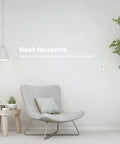 Living room with Toggle Dimmer Switch For Dimmable LED Bulbs With Single Pole Or 3 Way Setup on wall, modern decor.