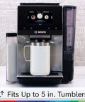 Double Cup Barista Style Home Fully Automatic Coffee Machine With 36 Drink Presets And Touchscreen Controls
