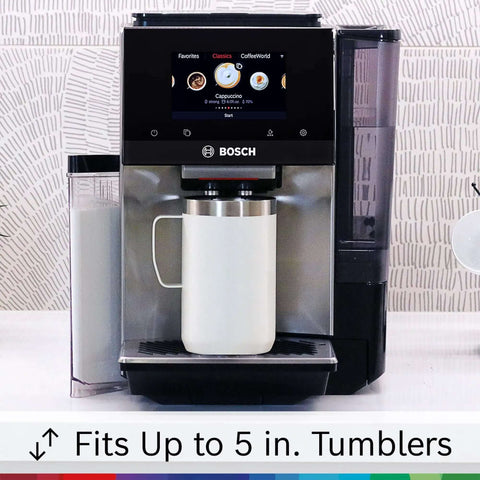 Double Cup Barista Style Home Fully Automatic Coffee Machine With 36 Drink Presets And Touchscreen Controls