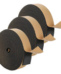 Straight Up Heavy Duty Neoprene Weather Stripping Foam Seal Tape 99 Feet 2 Inch Wide X 1/8 Inch Thick on rolls for insulation.