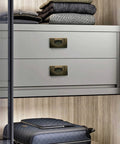 2 Pack 3.6 By 2 Inch Antique Style Bronze Recessed Door Pulls With Mounting Screws For Cabinets And Drawers on wardrobe