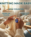 A Total Game Changer These Slick Four Pack Resettable Finger Tally Counters Feature A Crisp Five Digit Lcd Screen handy for knitting.