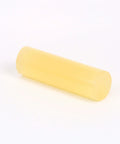 Hot melt adhesive stick 3738 TC, tan, 5/8 in x 2 in, 100% solids, extended open time for woodworking displayed on white background.