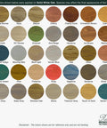 Color options for wood stain on solid white oak; various shades including Cherry Coral and Ice Brown. One Coat Chocolate Wood Stain And Finish Oil Plus 2C For Indoor Use Quick Dry Eco Friendly Linseed Hard Wax Oil With Accelerator Part B 350 ml Protects All Wood Types In High Traffic Areas not pictured.