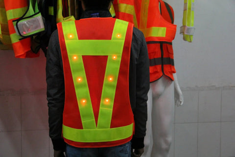 Keep It Lit And Stay Fly On The Streets With This Fresh 16 Led Reflective Safety Vest Delivering Peak Visibility And Rapid Flash Modes For Night Cycling Construction Jobs And Evening Runs