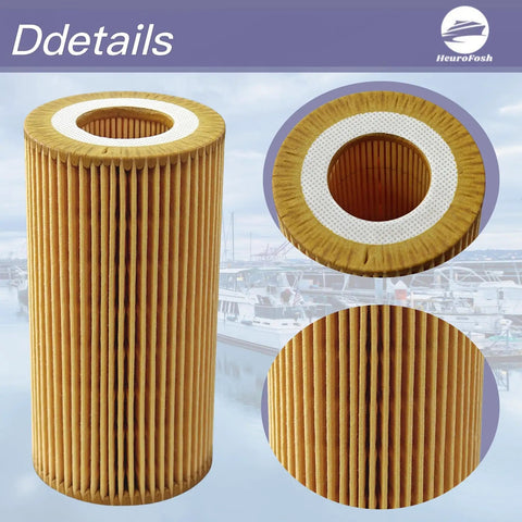 Oil Filter Insert Element For Penta 4.3L 5.0L 5.7L 8.1L D3 And Volvo C30 C70 S40 S60 V50 V60 XC60 XC70 Engines Direct Fit Easy Install Replacement 8692305 18-8003 Premium Marine Grade Seal
