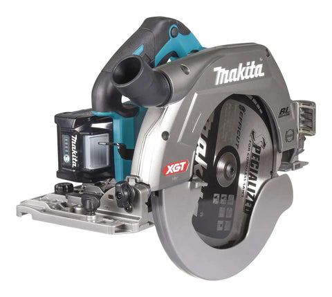 Rock Solid Heavy Duty Cordless Circular Saw Featuring 40V Power Platform And High Speed Cutter for precise cuts on lumber.
