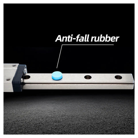 Precision Guide Rail System For CNC Machines And 3D Printers Double Block Wide Guideways MGW15H with anti-fall rubber