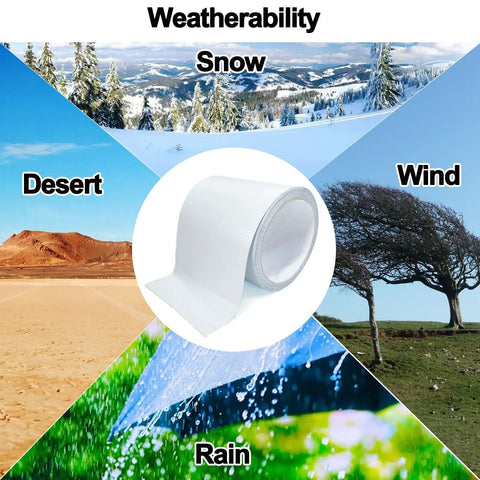 Waterproof Repair Tape For Awning And Canvas 4 Inch By 20 Foot Outdoor Patch Tape for tents snow desert rain wind conditions