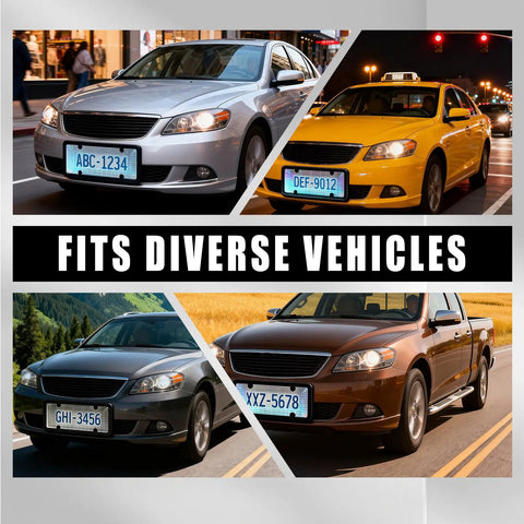 Clear License Plate Cover And Frame To Keep Your Ride Looking Fresh Anti Scratch Weather Resistant Protector For Cars