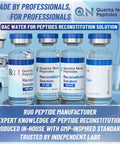 Quanta Nova Peptides Reconstitution Solution, 4×10 mL sterile glass vials with blue caps (0.9% BA)