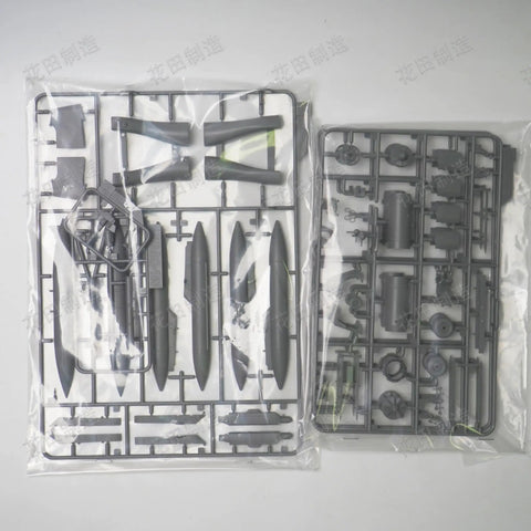 Sprue parts from F-4E Terminator Turkish Air Force 1:48 Scale Aircraft Model Kit. Includes missiles and detailed components.