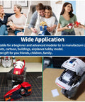 People enjoying 25Pc Hobby Modeling Kit Tools Set for Gundam Newbies and Pros; models being built and gifted, showcasing wide application.