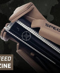 Auto Feed Hog Ring Plier 16-Gauge With Spring Loaded Magazine, 50 Ring Capacity, close-up view showing auto-feed mechanism.