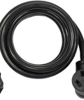 Heavy Duty 50 Foot 30 Amp Dryer Extension Cord NEMA 10 30 3-Prong for Electric Dryer with 600 Volt Jacket STW 10 3 Copper Wire Black