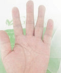 Hand showing transparency of 8Ft X 10Ft Garden Netting For Plant Protection And Insect Barrier, Durable UV Resistant PE Mesh