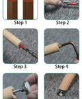 Installation steps for Heavy Duty Furniture Levelers With Beefy Swivel Feet Height Adjustable Angles for 1 Inch Lift 1/4-20 Nut Inserts Kit.