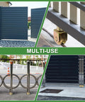 Built Tough 1.9 Inch Sliding Gate Wheels 4 Pack Smooth Operator on outdoor gate and fence track systems.