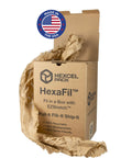 HexaFil Honeycomb Packing Paper 15 Inch Wide 1700 Foot Roll Self Dispensing Box Cushioning Filler For Void Fill Moving And Shipping 43 Lb Kraft Paper Eco Friendly Alternative To Bubble Wrap