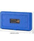 Carrying case of Long Reach Crank Pulley Installation Tool Set For Harmonic Balancer And Underdrive Dampers Includes 4 Adapters And Nut Bearing