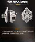 Dope Replacement Alternator For Mitsubishi Lancer 2.0L 2008 2015 Fits DE ES Sportback Evolution 2.0L 1800A155 OE Grade Auto