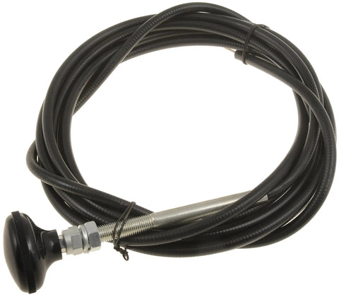 Heavy Duty Control Cables With 2 Inch Black Knob, 15 Foot Length, Universal Fit For Home, Workshop And Industrial Use, Twist To Lock Or Push Pull Styles, Durable, Versatile, Easy To Install