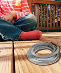 Flexible EPDM Rubber Expansion Joint Filler for Concrete Driveways and Cracks, Weather Resistant, coiled on deck
