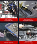 Heavy Duty Air Compressor Accessory Kit With Tire Inflator Gauge, Air Blow Gun And 1/4 Inch NPT Fittings used for dust removal