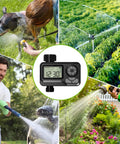 Programmable Sprinkler Timer With Rain Delay For Garden Hose, Waterproof Digital Water Timer for irrigation and watering pets