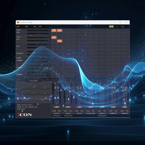 ProDriver4 software interface for USB Audio Interface With 24 Bit 192 kHz Fidelity For PC Rock Solid Low Latency ASIO Two Point Zero
