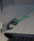 CamJam Rope Tie Down Tightener With Carabiner Clip 2 Pack Knot Free Lightweight Cord Tightener for securing loads