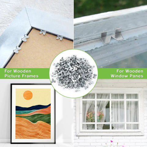 Heavy Duty Zinc Plated Glazier Points For Picture And Glass Framing A Kickass 250 Pack Rust Free Steel Fasteners That Honestly Put Other Brands To Shame