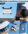 Heavy Duty Starlink Mini Suction Mount For Window Sunroof on car sunroof, rear window, yacht, aircraft, and villa.