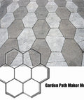 Durable Concrete Molds For Walkways And Patios Reusable Paver Molds For DIY Garden Paths Hexagonal Stepping Stone Molds