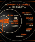 Crankshaft Position Sensor Replacement For Engines 12596851 5S1695 10456042 Durable And Tested Before Shipment Stable Performance Long Lasting One Year Warranty No Hassle Plug And Play Easy Install For Reliable Timing And Smooth Engine Running infographic