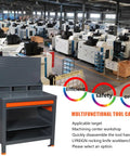 Cold Rolled Steel CNC Tool Holder Storage Organizer Drawer Type Rack for Warehouses and Machining Centers Heavy Duty