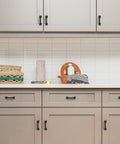3 Inch Square Cabinet Pulls In Matte Black Arch Design for kitchen cabinets with durable solid construction and easy installation