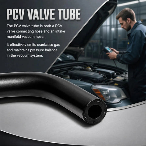 Dead On Drop In Pcv Valve Hose And Intake Manifold Vacuum Replacement For Subaru Forester 2.5L 2011 2016 Crosstrek 2.0L 2015 2017 Dead On Bolt Up Car Parts, black rubber tube