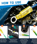 How to use Badass Heavy Duty Heat Shrink Ring Terminals Waterproof Crimp Wire Connectors for AWG 12 to 10 wiring.