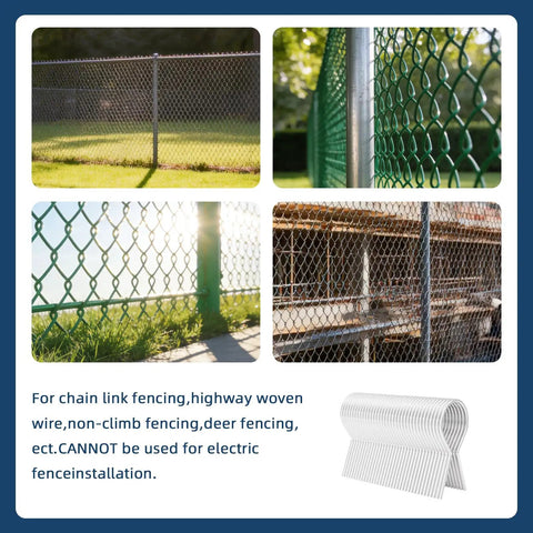 200 Pack 11 Gauge Galvanized Steel Fence Ties For One And Five Eighths Inch Posts Ez Twist Drill Chuck Tool Kit shown in use on chain link fence
