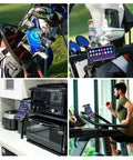 Golf Cart Magnetic Phone Holder Mount With Ultra Strong Rare Earth Magnets For EZGO Club Car Yamaha 360 Degree Rotatable One Handed