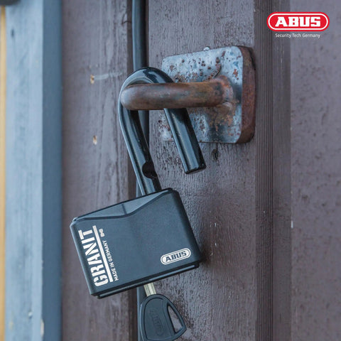 Granit Alloy Steel Padlock With 2 Inch Shackle, Keyed Alike, High Security Disc Cylinder, Hardened Steel Body And Shackle