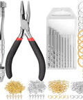 Must Have All In One Hand Drill Kit For Jewelry And Keychain Making With Pin Vise 222 Piece Set Includes Drill Bits 0.8 To 3 Millimeter Pliers