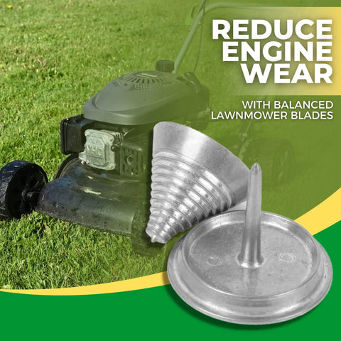 Two Pack Metal Blade Balancers For Lawn Mower After Sharpening Universal Design Keeps Blades Balanced And Aligned For Safe Even Cuts