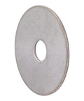 Stainless fender washer, 1-1/4 in OD, 5/16 in ID, 304 SS, angled front view