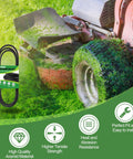 Replacement Mower Deck Belt For John Deere X300 X304 X310 42 Inch Deck Replaces OEM M154621 With Tension Handle Plug And Play Fit For Z245 48 Inch Jazee Series Mowers And Other Compatible Units, black belt pack