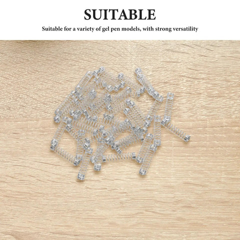 50 Pack Small Ballpoint Pen Compression Springs Pro Grade 0.78 Inch Stainless Steel For Smooth Writing No Jam Kit Universal Fit