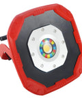 Close-up of SunLight 2000 Lumen Rechargeable Cordless Flood Light For True Color Match With 96 CRI And 4000K Warm White Aluminum Construction