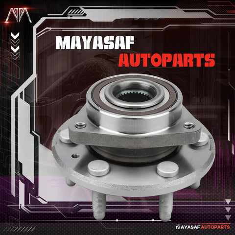 Front And Rear Wheel Hub Bearing Assembly With ABS 6 Lugs Gearhead Approved for Buick, Chevy, GMC, Saturn SUVs